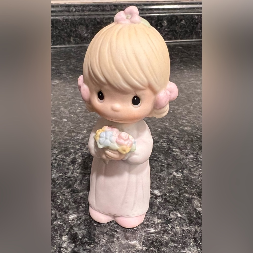 1983 precious moments bridesmaid figurine